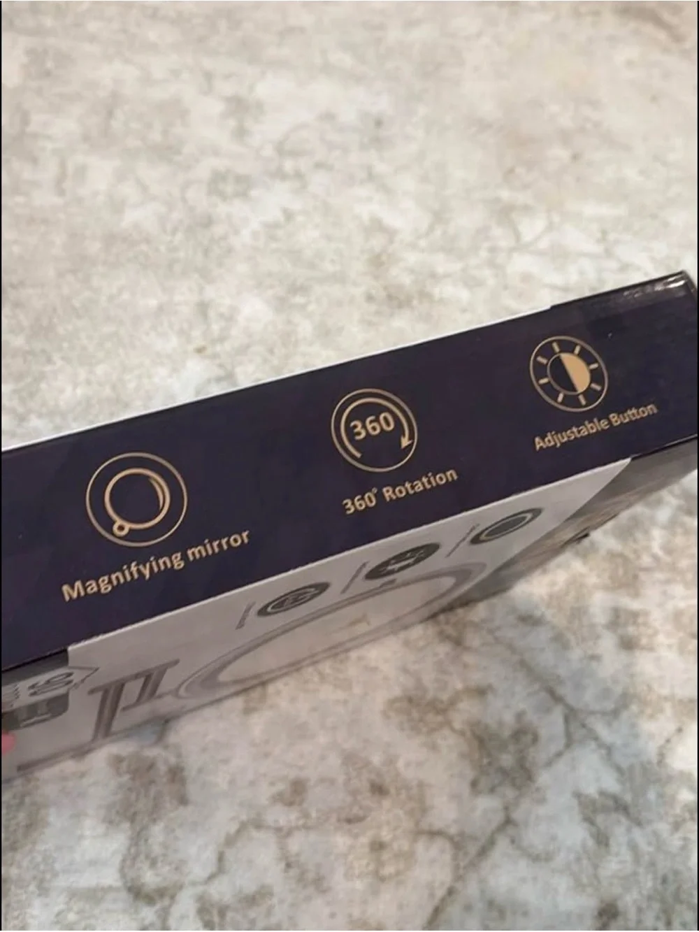 Wall-Mounted LED Makeup Mirror